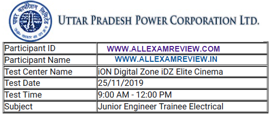 UPPCL JE Electrical 2019 All Shift Questions